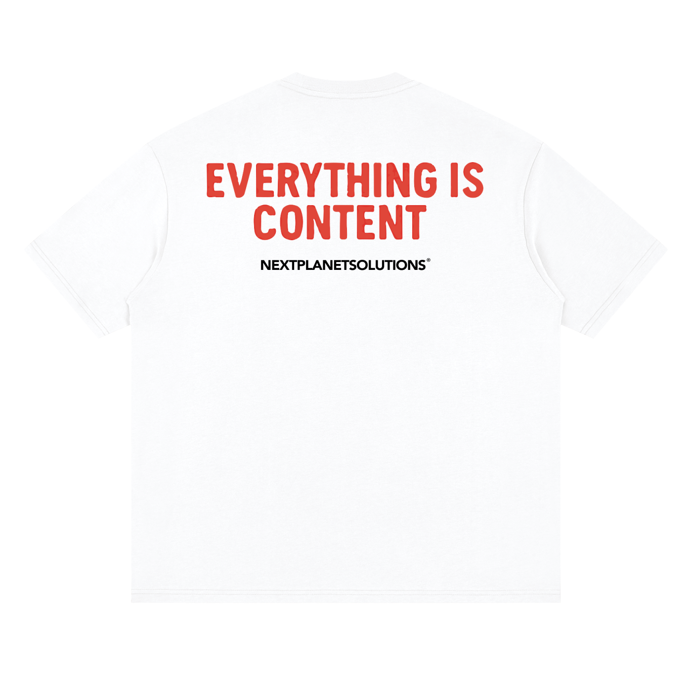 CRONICALLY ONLINE WHITE TEE