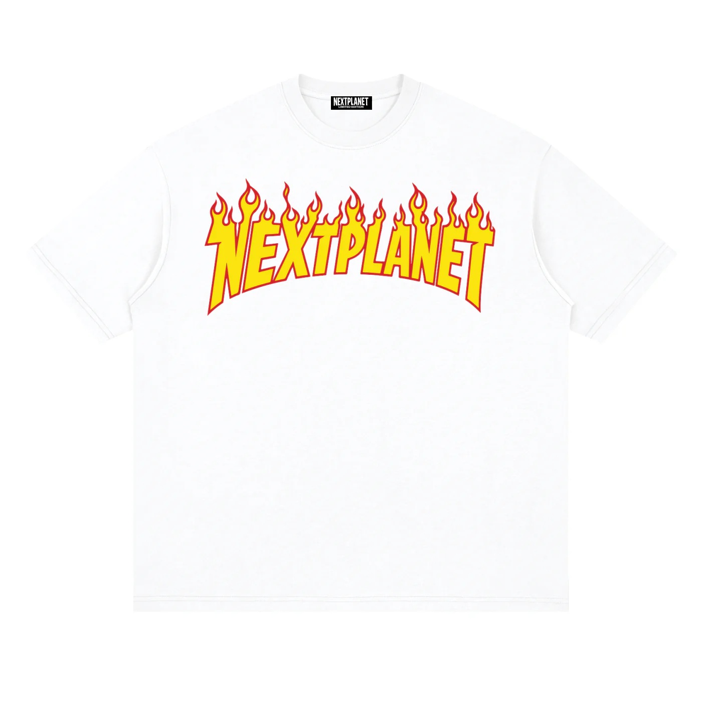 N.A.S.M WHITE TEE