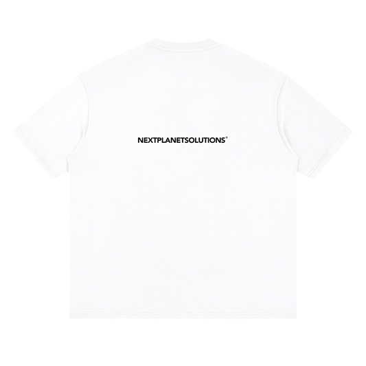 N.A.S.M WHITE TEE