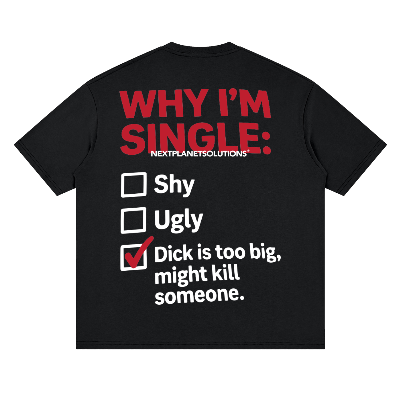 SINGLE BLACK TEE